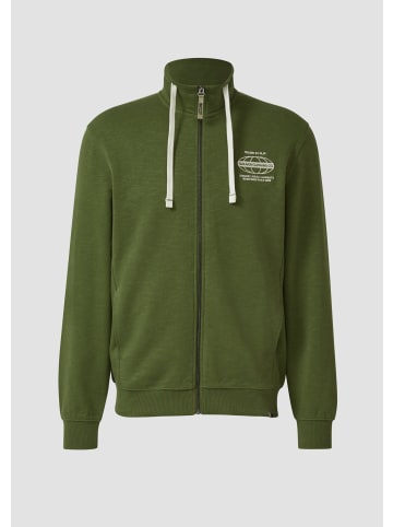 s.Oliver Sweatshirt Jacke in 79D1_olivgrün
