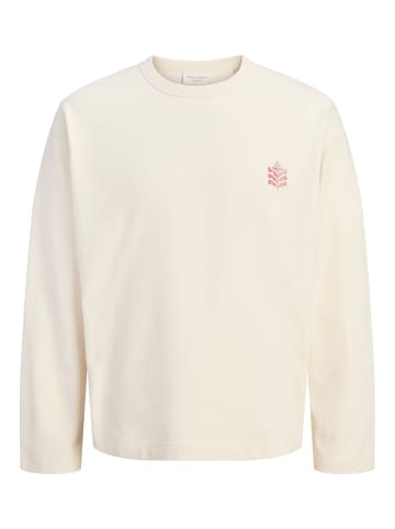 Jack & Jones Sweatshirt in Antique White
