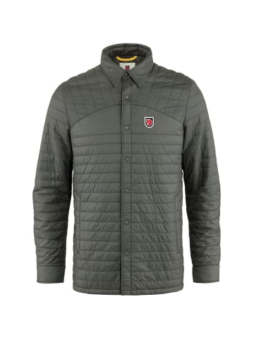 FJÄLLRÄVEN Gefüttertes Langarmshirt Expedition X-Lätt in Schlamm