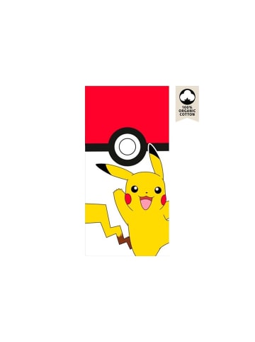 Pokémon Baumwoll-Badetuch Strandtuch 70x140cm
