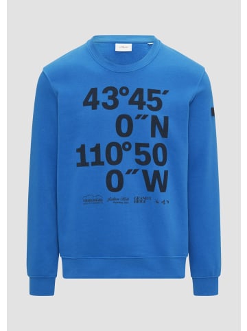 s.Oliver Sweatshirt in 55D1_royalblau