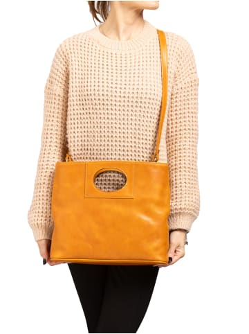 Viola Castellani Umhängetasche in MUSTARD