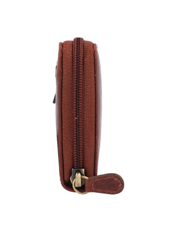Greenburry Rugged Geldbörse RFID Schutz Leder 19 cm brown