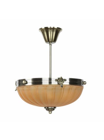 Licht-Erlebnisse Deckenlampe Ø 30 x (H)36 cm in Bronze OrangeBronze Orange