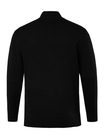 JP1880 Strickjacke in schwarz