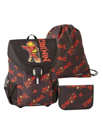 LEGO® Bags Schulrucksack Set Easy 3 PCS. in red