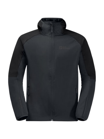 Jack Wolfskin Funktionsjacke FELDBERG HOODY M in Schwarz