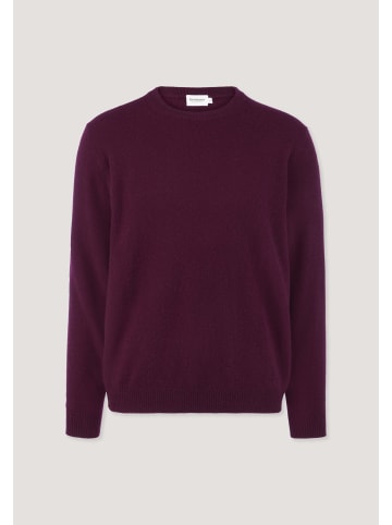 Hessnatur Hessnatur Strickpullover Regular aus Cashmere mit Recyclinganteil in bordeaux