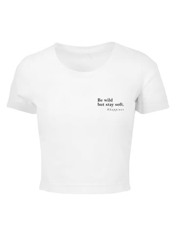 Merchcode Merchcode Cropped T-Shirts in white