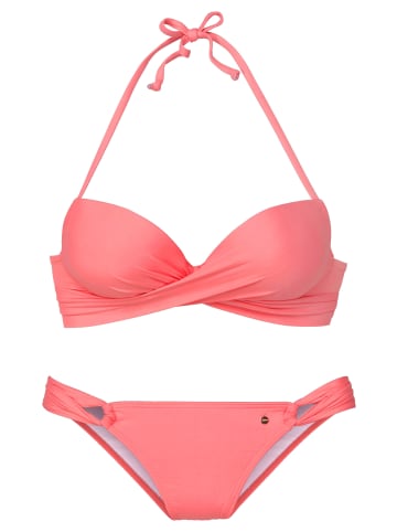 S. Oliver Push-Up-Bikini in peach