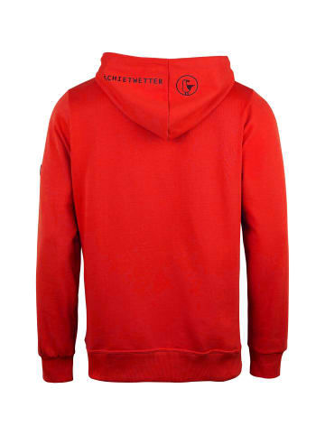 SCHIETWETTER Hoodie "Tammo Talisman" in red-navy