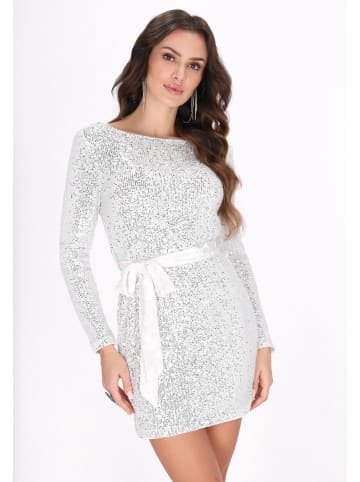 faina Women Dress in Silver