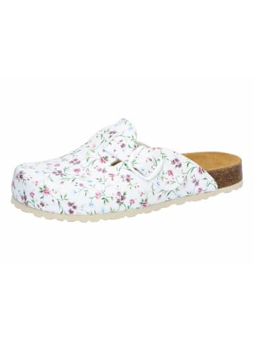 Lico Clog "Bioline Clog Print" in Weiß