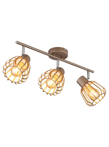Globo lighting Strahler "OLIN" in brown