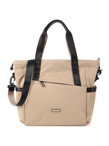 Hedgren Nova Galactic Schultertasche 43 cm in stone beige