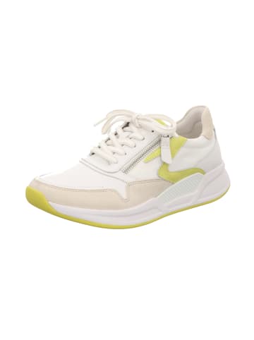 rollingsoft Schnürschuh bequem in weiss
