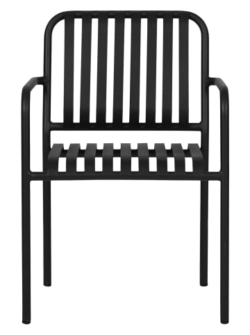 ebuy24 Gartenstuhl Stella Schwarz 2er Set