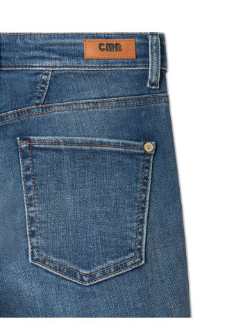 CAMBIO Fina Jeanshose mit Flared-Fit in Radiant Ocean Blue