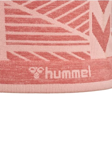 Hummel Oberteil Hmlmt Energy Seamless Crop Top in WITHERED ROSE/ROSE TAN MELANGE