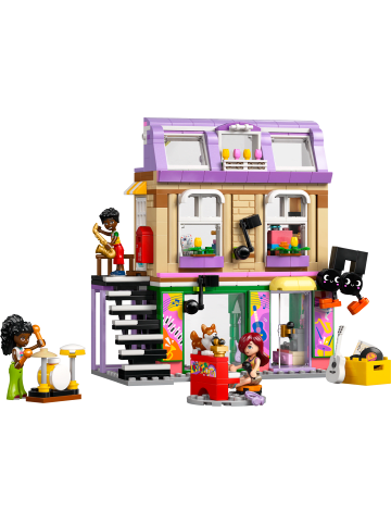 LEGO Friends Musikladen & Wohnung in Mehrfarbig ab 7 Jahre
