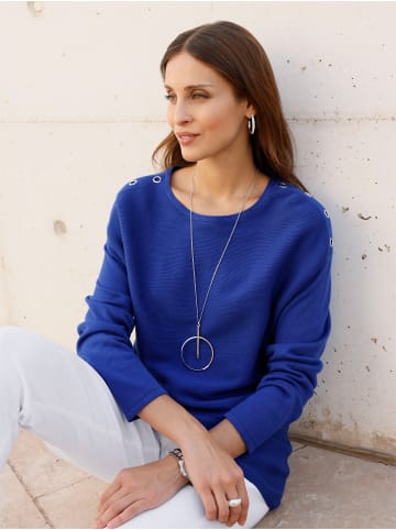 WITT WEIDEN Strickpullover in royalblau