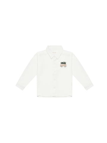 leevje Flanellhemd christmas van' in white