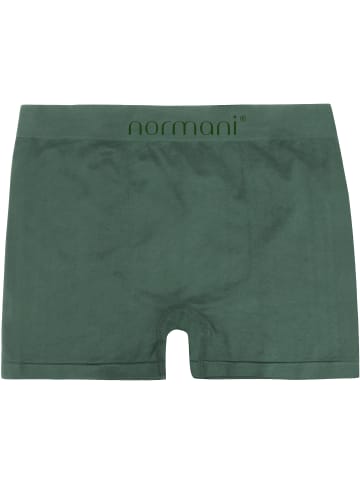 normani 12 Stück Mikrofaser-Boxershorts für Herren in Oliv