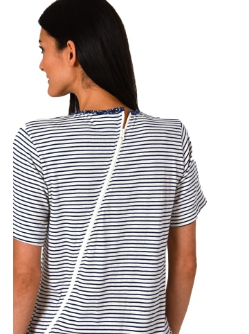 NORMANN Pflegeoverall kurzarm Reissverschluss - 70235 in blau