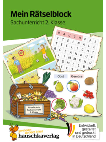 Hauschka Buch - Mein Rätselblock Sachunterricht 2. Klasse