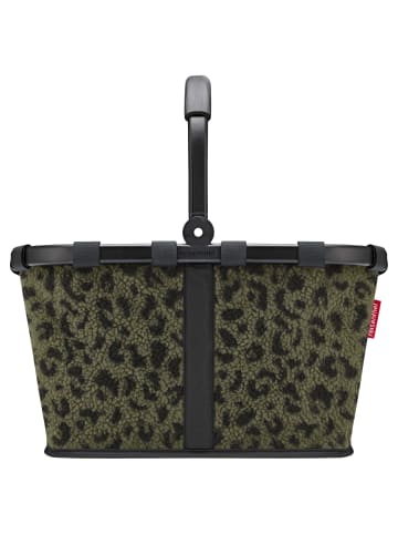 Reisenthel Carrybag - Einkaufskorb (cord dark matcha) in teddy leo olive