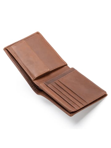 Farmhood Nashville Geldbörse RFID Schutz Leder 13 cm in brown 2