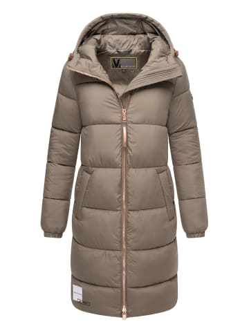 Marikoo Steppmantel Nomadiaa 16 in Stone Brown