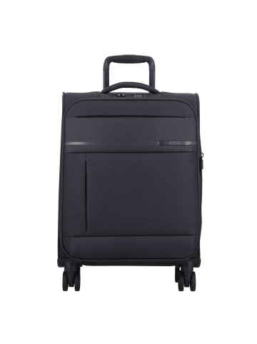 Jump Monthélys 4 Rollen Kabinentrolley 55 cm mit Dehnfalte dark blue
