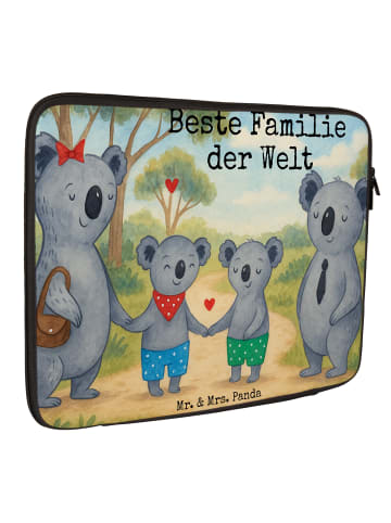 Mr. & Mrs. Panda Schutzhülle Laptop Koala Familie zwei Design mi... in Weiß