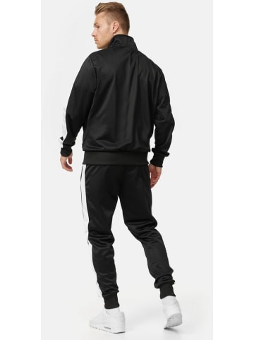 Lonsdale Trainingsanzug "Pember" in Schwarz