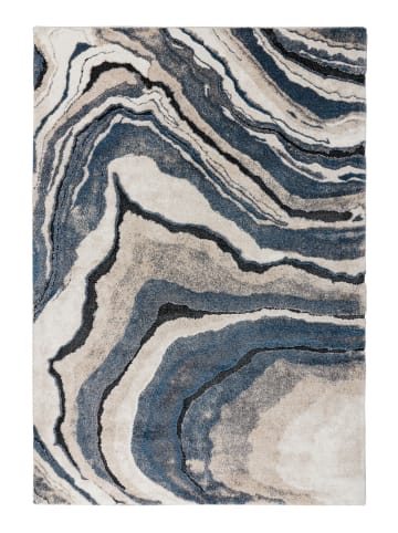 Kayoom Teppich Firenze 486 in blau - rechteckig