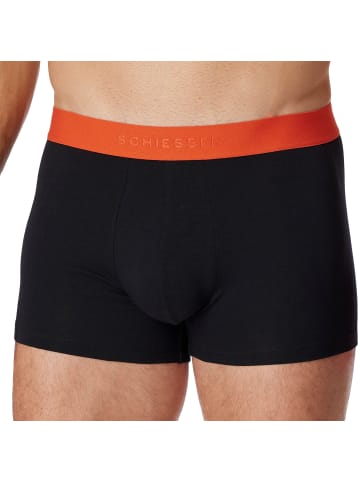 Schiesser Boxershort 3er Pack in Orange/Blau/Grau