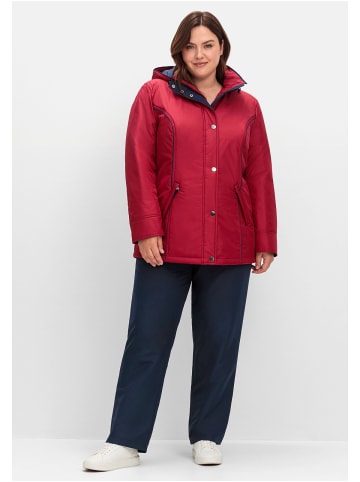 sheego Funktionsjacke in rot