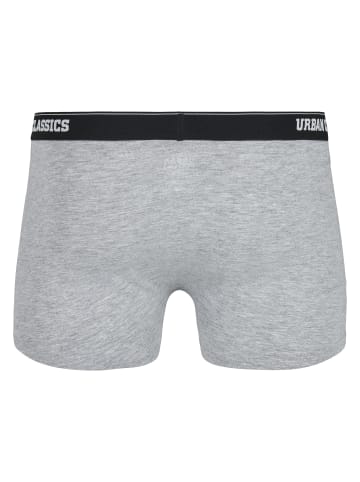 Urban Classics Urban Classics Herren Boxer Shorts 3-Pack in grey+darkgreen+black
