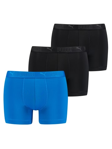 Puma Boxershort 4er Pack in Blau/Schwarz