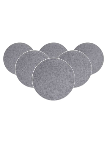 Seltmann Weiden 6er Set Brotteller Life Fashion ø 16,5 cm in Elegant Grey