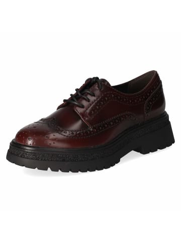 Tamaris Schnürhalbschuh in red