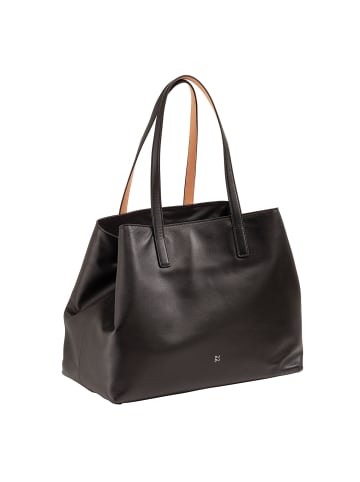 DuDu Pauline Shopper Tasche Leder 36 cm in black