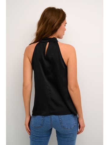 Kaffe Ärmellose Bluse KAlotte A-shape in Black Deep