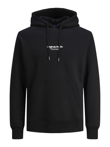 JACK & JONES PLUS Kapuzenpullover in Black