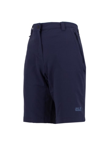 Jack Wolfskin Hose Activate Softshell Track Shorts in Blau