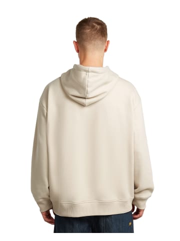 G-Star Raw Chenille Relaxed Hoodie Sweater whitebait