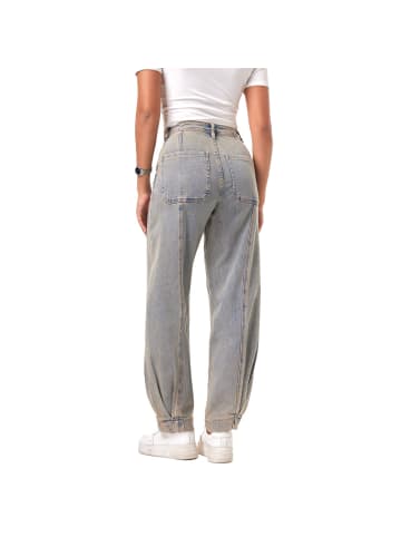 Ital-Design Jeans in Blau und Beige