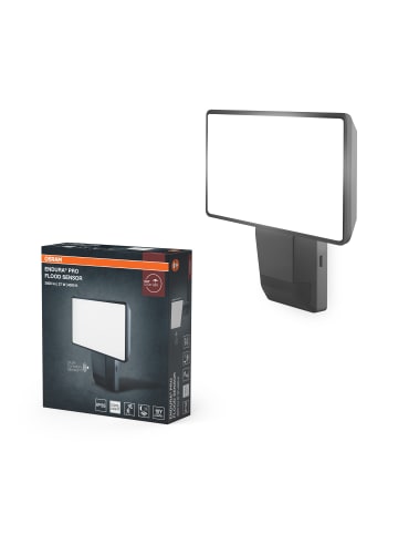 Osram ENDURA PRO Außenwand-Sensorstrahler 27W Dunkelgrau