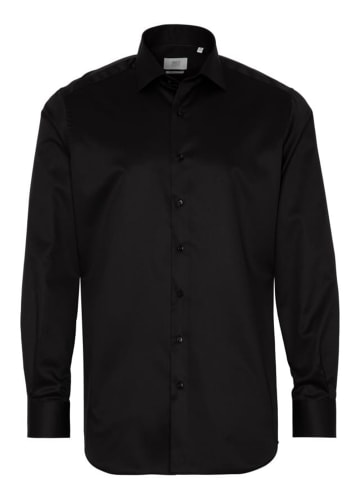 Eterna Hemd in schwarz